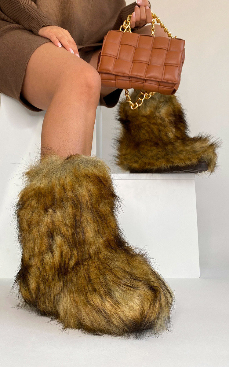 Cassie Faux Fur Boots