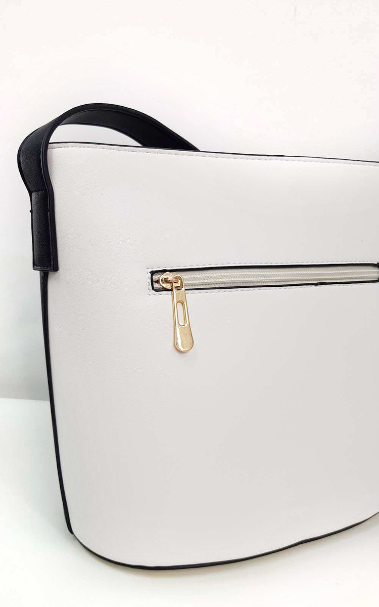 Cassie Two Tone Ribbon Handbag Thumbnail Cassie Two Tone Ribbon Handbag Thumbnail