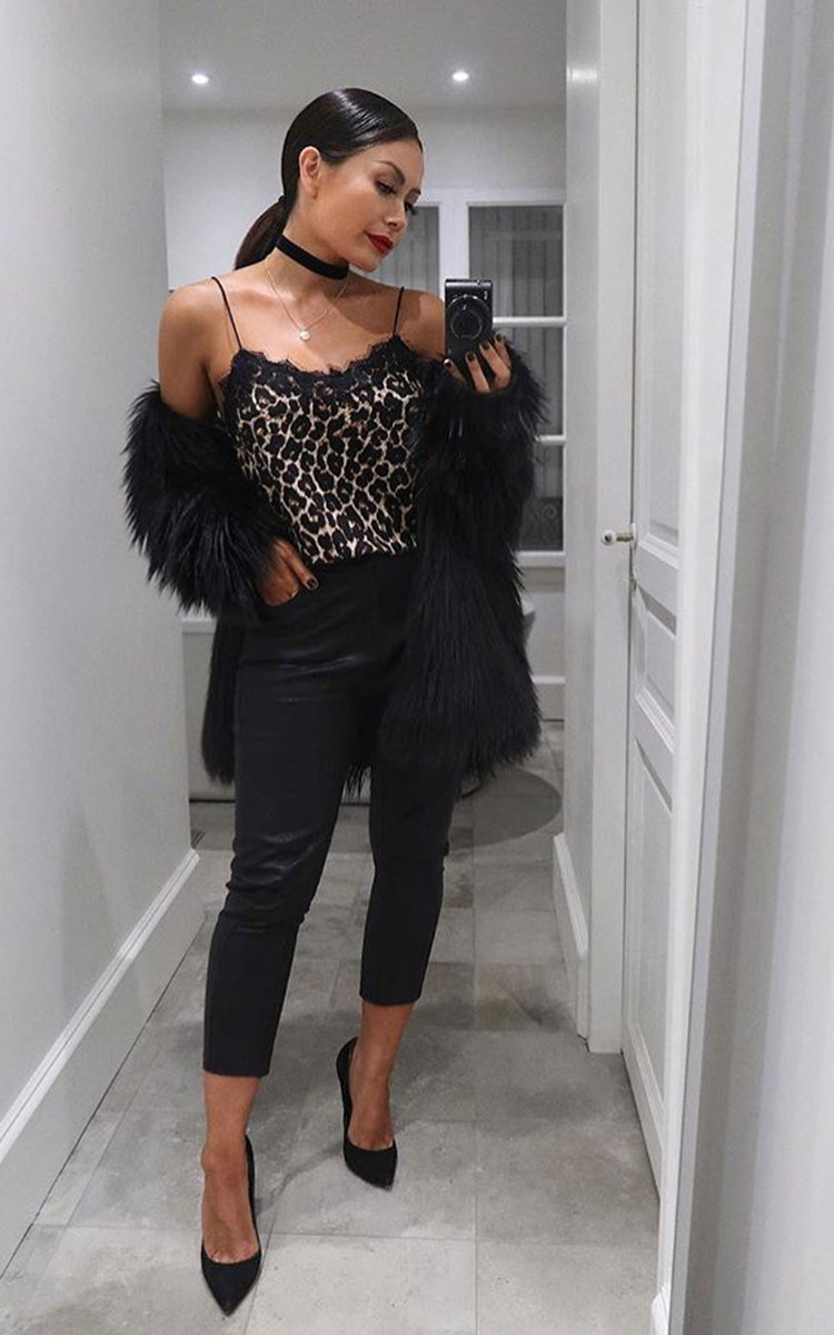 Charlie Printed Lace Cami Top Thumbnail Charlie Printed Lace Cami Top Thumbnail
