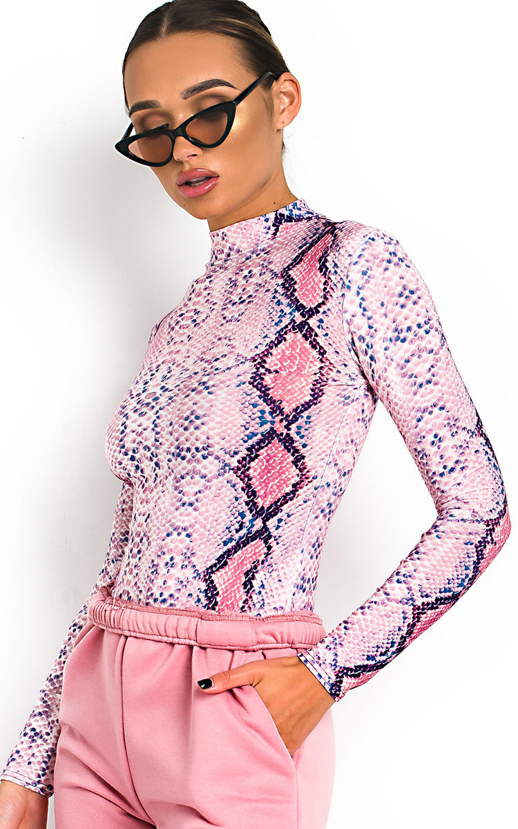 Chloe Animal Print Bodysuit Thumbnail Chloe Animal Print Bodysuit Thumbnail