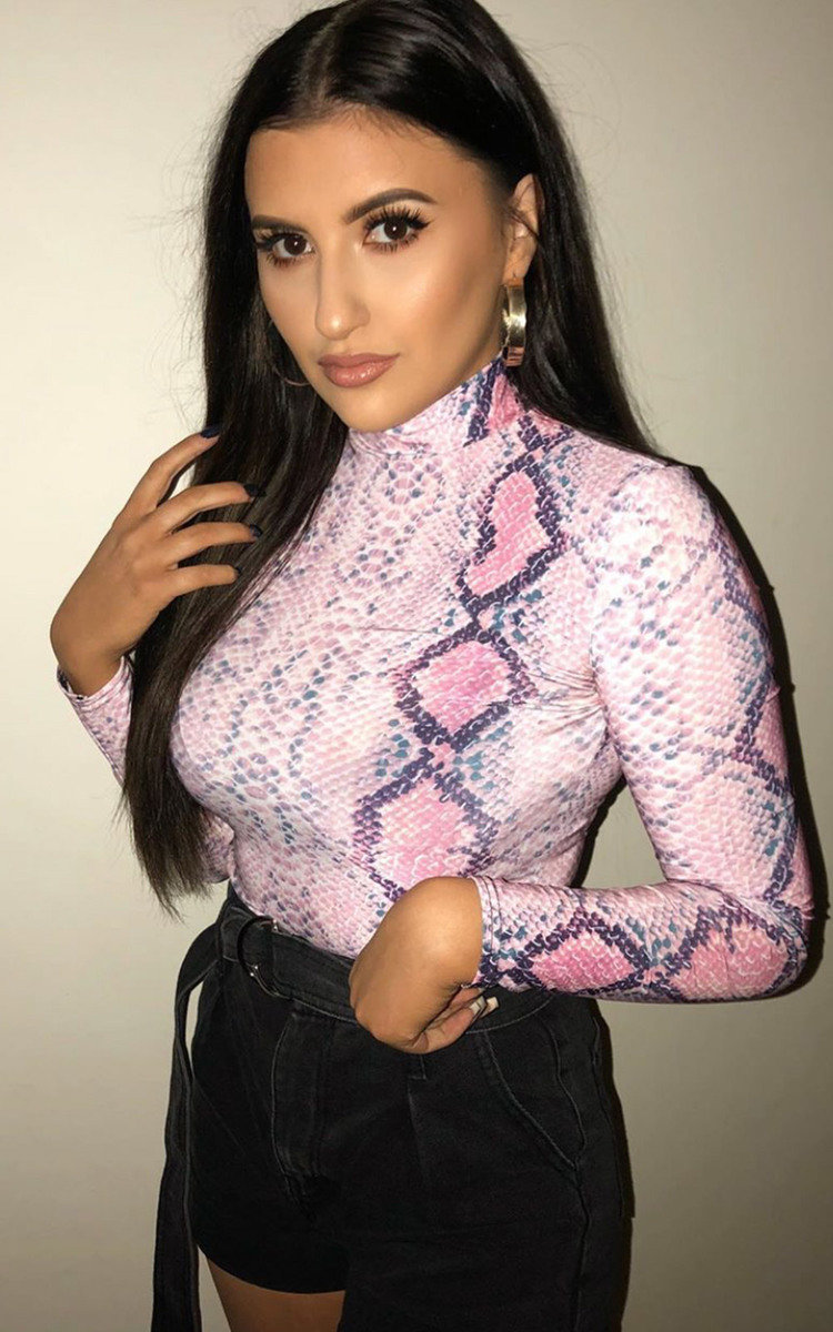 Chloe Animal Print Bodysuit Chloe Animal Print Bodysuit