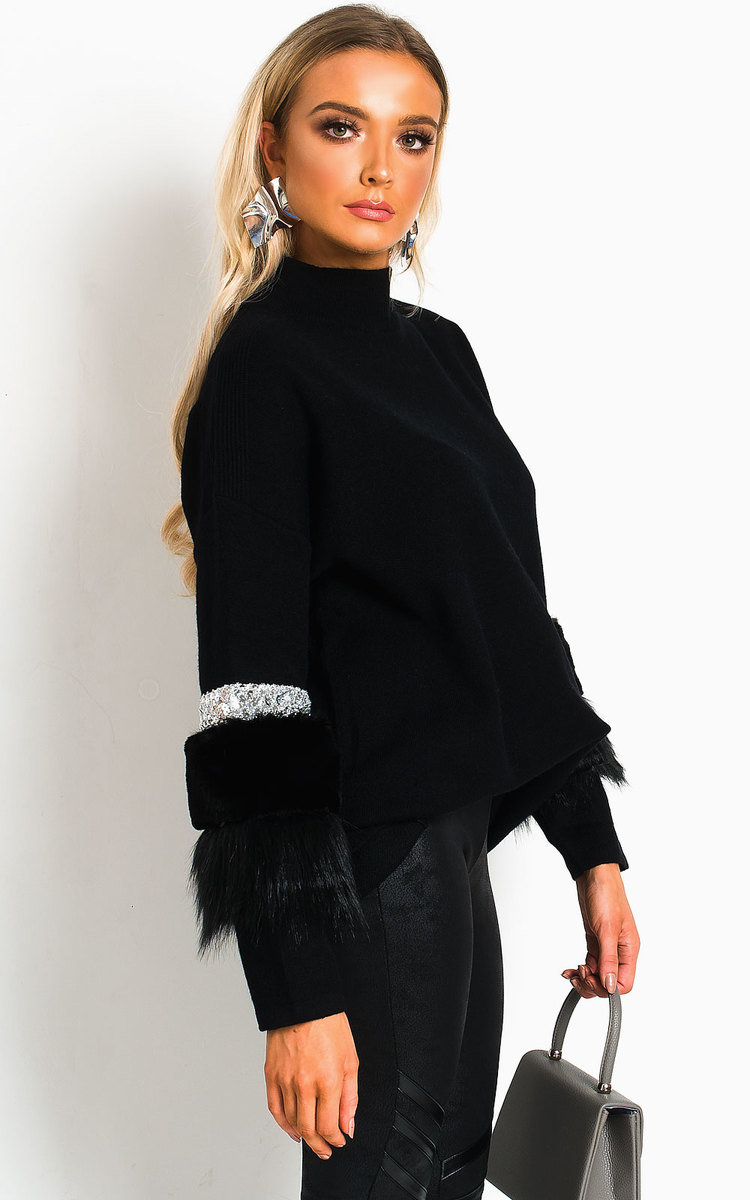 Christina Faux Fur Jumper Thumbnail Christina Faux Fur Jumper Thumbnail