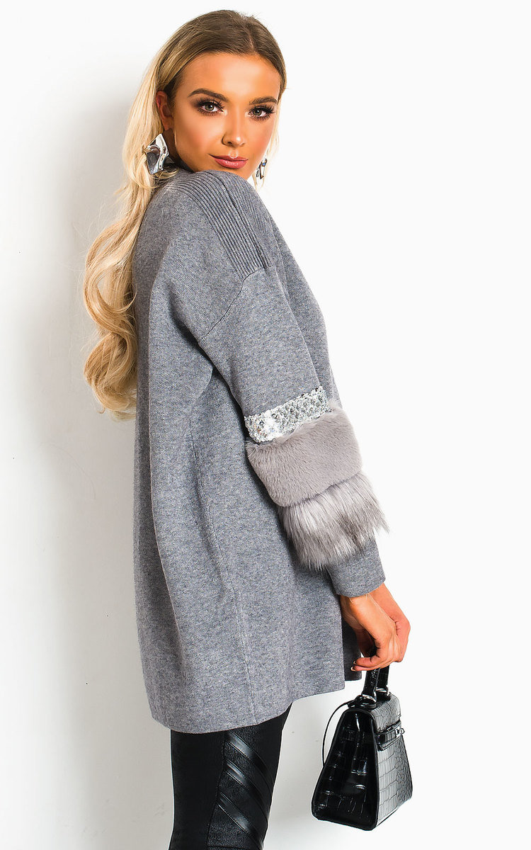 Christina Faux Fur Jumper Thumbnail Christina Faux Fur Jumper Thumbnail