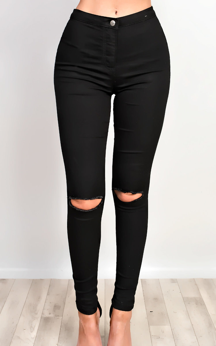 Clara Distressed Skinny Jeans 