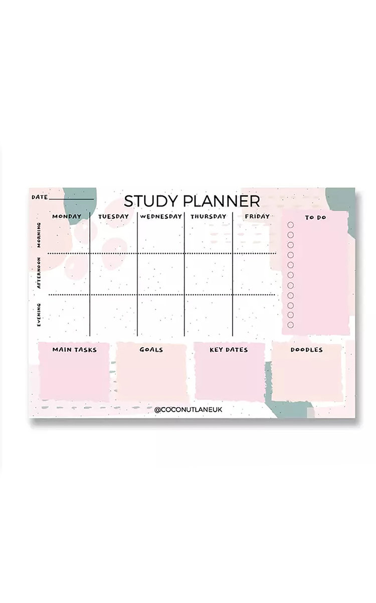 Coconut Lane Study Desk Planner