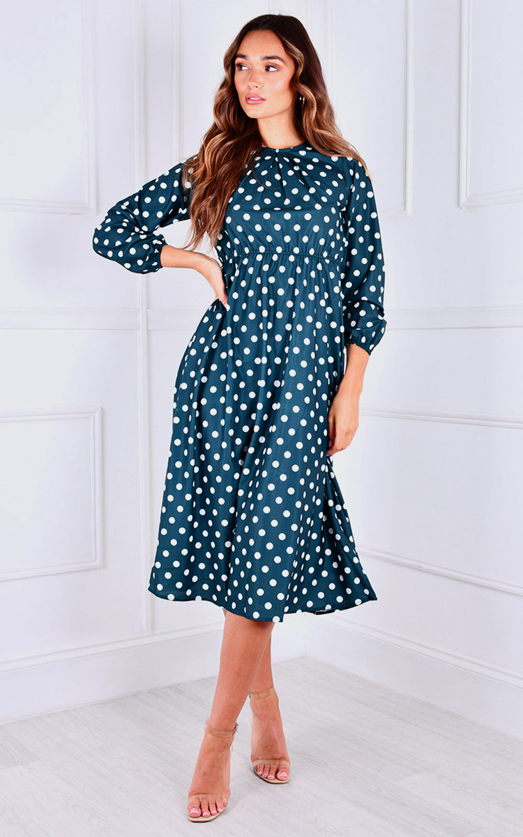 Cora Printed Midi Dress Cora Printed Midi Dress