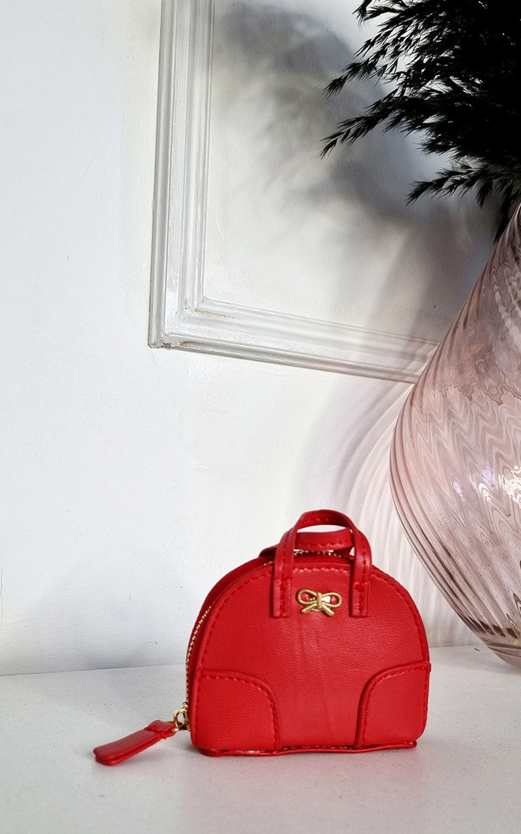 Daisy Faux Leather Zip Purse with Metal Detail Thumbnail Daisy Faux Leather Zip Purse with Metal Detail Thumbnail