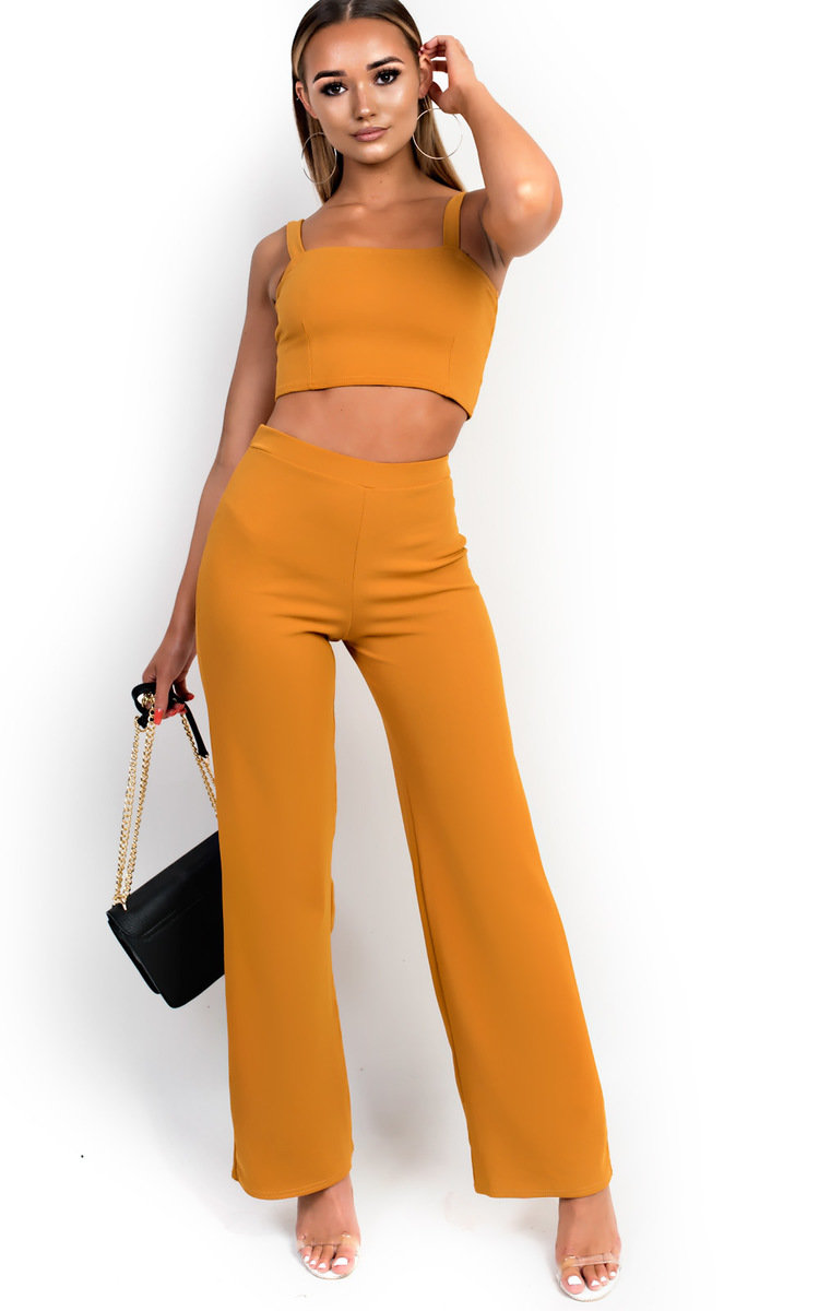 Daisy Stretch Wide Leg Co-ord Thumbnail