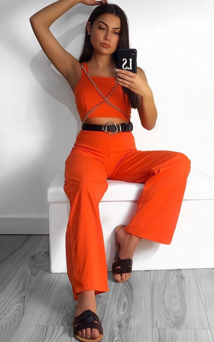 Daisy Stretch Wide Leg Co-ord Daisy Stretch Wide Leg Co-ord