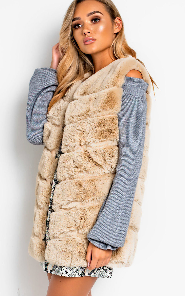 Dalliah Faux Fur Waistcoat Thumbnail