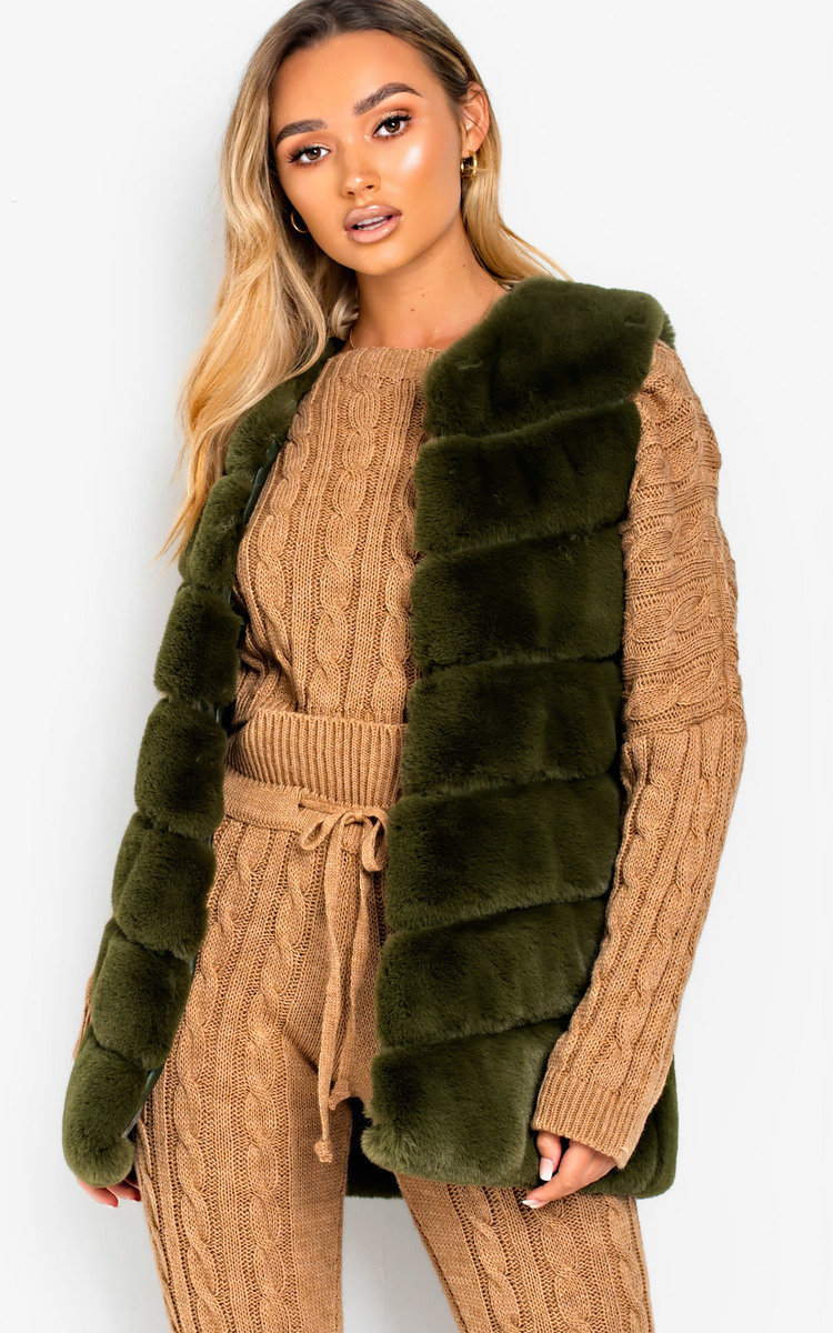 Dalliah Faux Fur Waistcoat Thumbnail