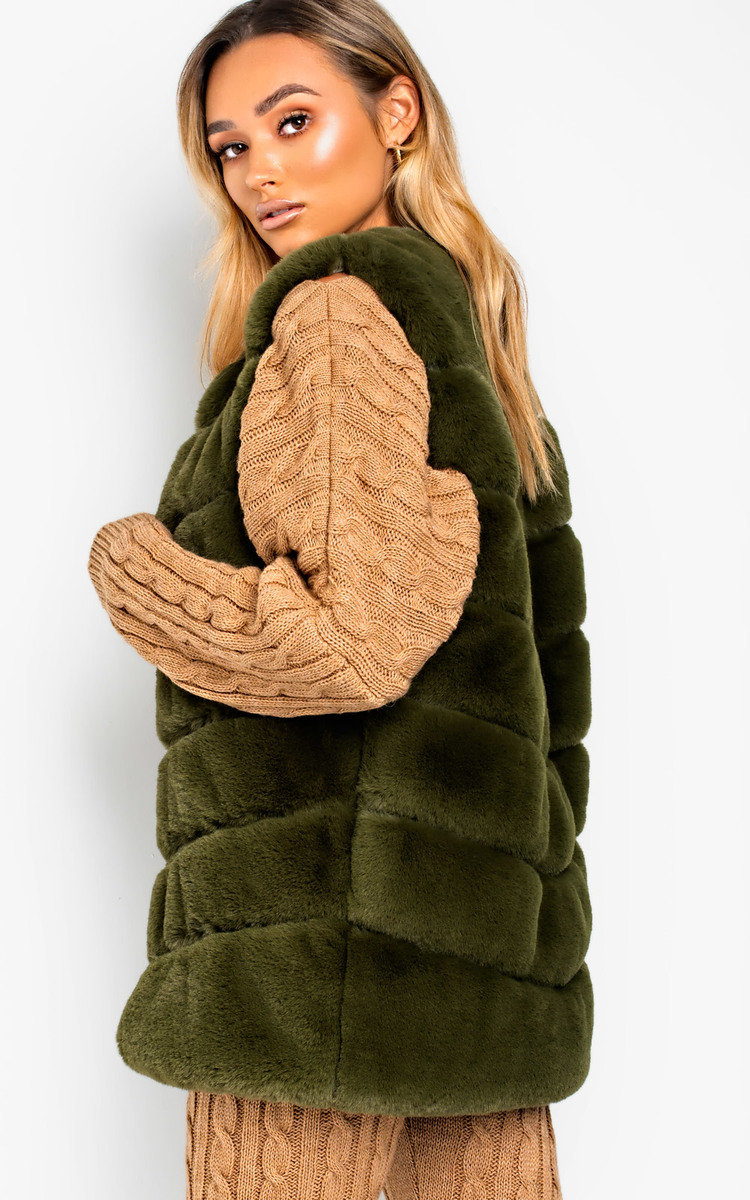 Dalliah Faux Fur Waistcoat Thumbnail Dalliah Faux Fur Waistcoat Thumbnail