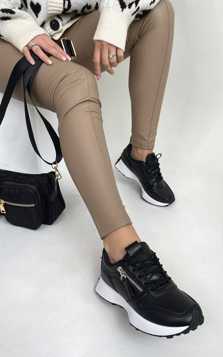 Darcie Chunky Trainers With Zip Detail Darcie Chunky Trainers With Zip Detail