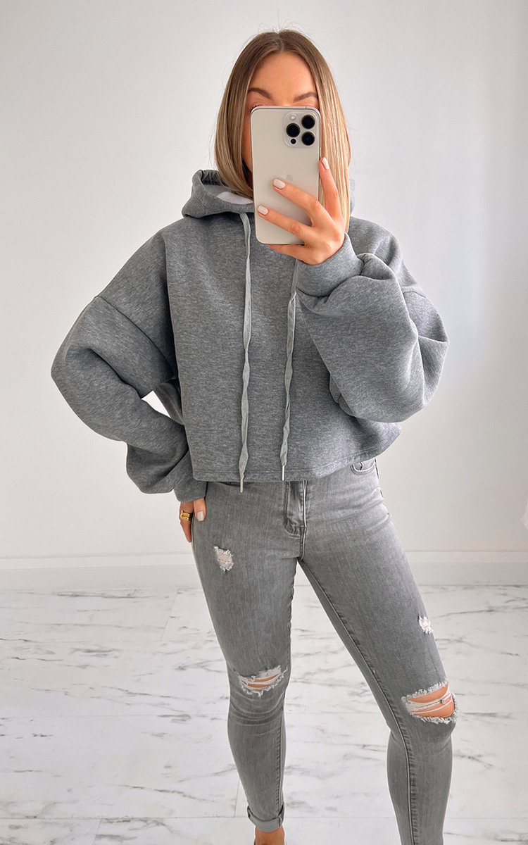 Debra Cropped Hoodie Thumbnail