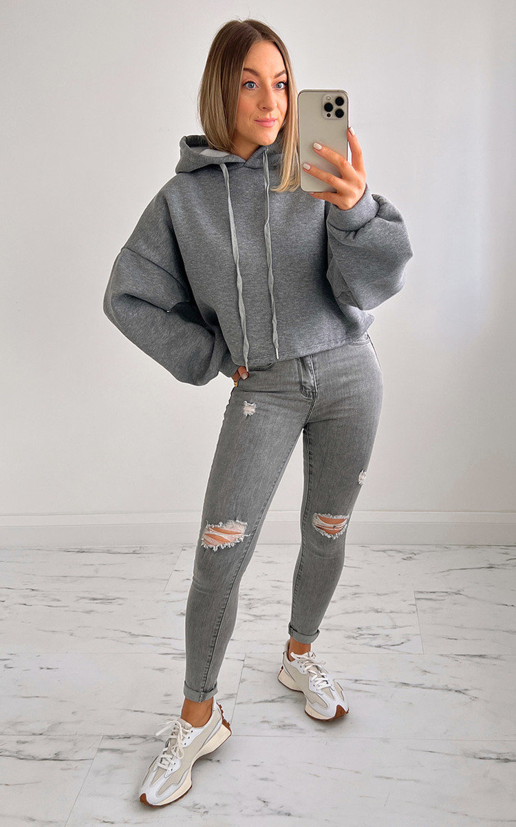 Debra Cropped Hoodie Thumbnail