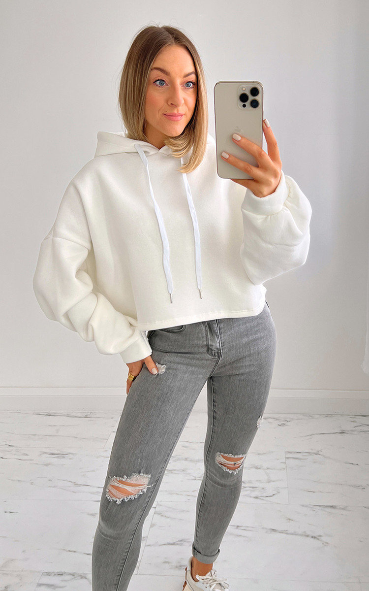 Debra Cropped Hoodie