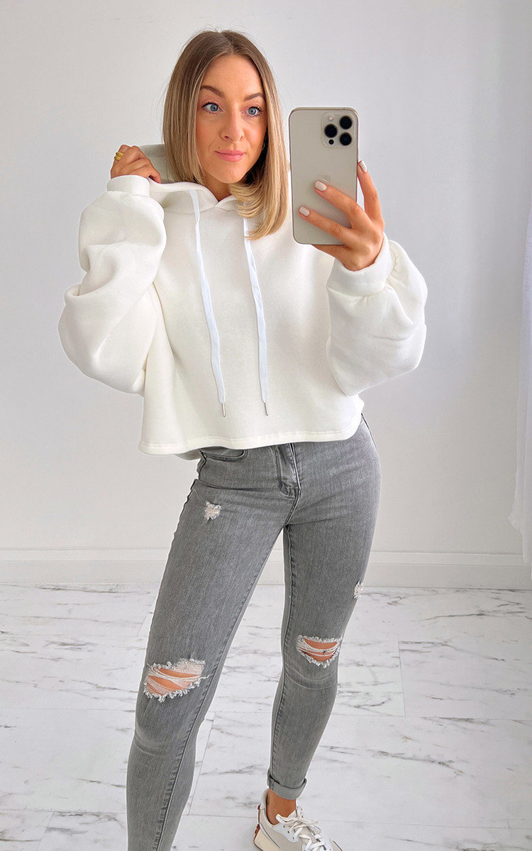 Debra Cropped Hoodie Thumbnail