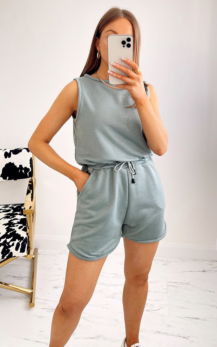 Delta Tie Waist Playsuit Thumbnail Delta Tie Waist Playsuit Thumbnail