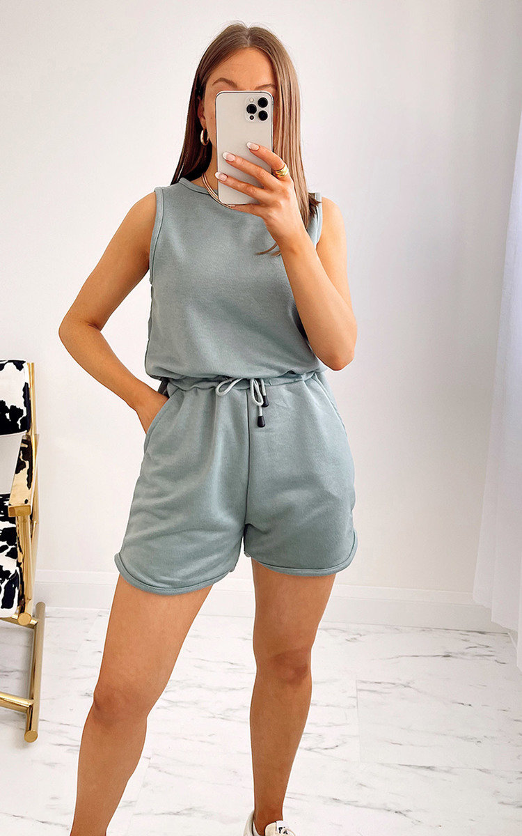 Delta Tie Waist Playsuit