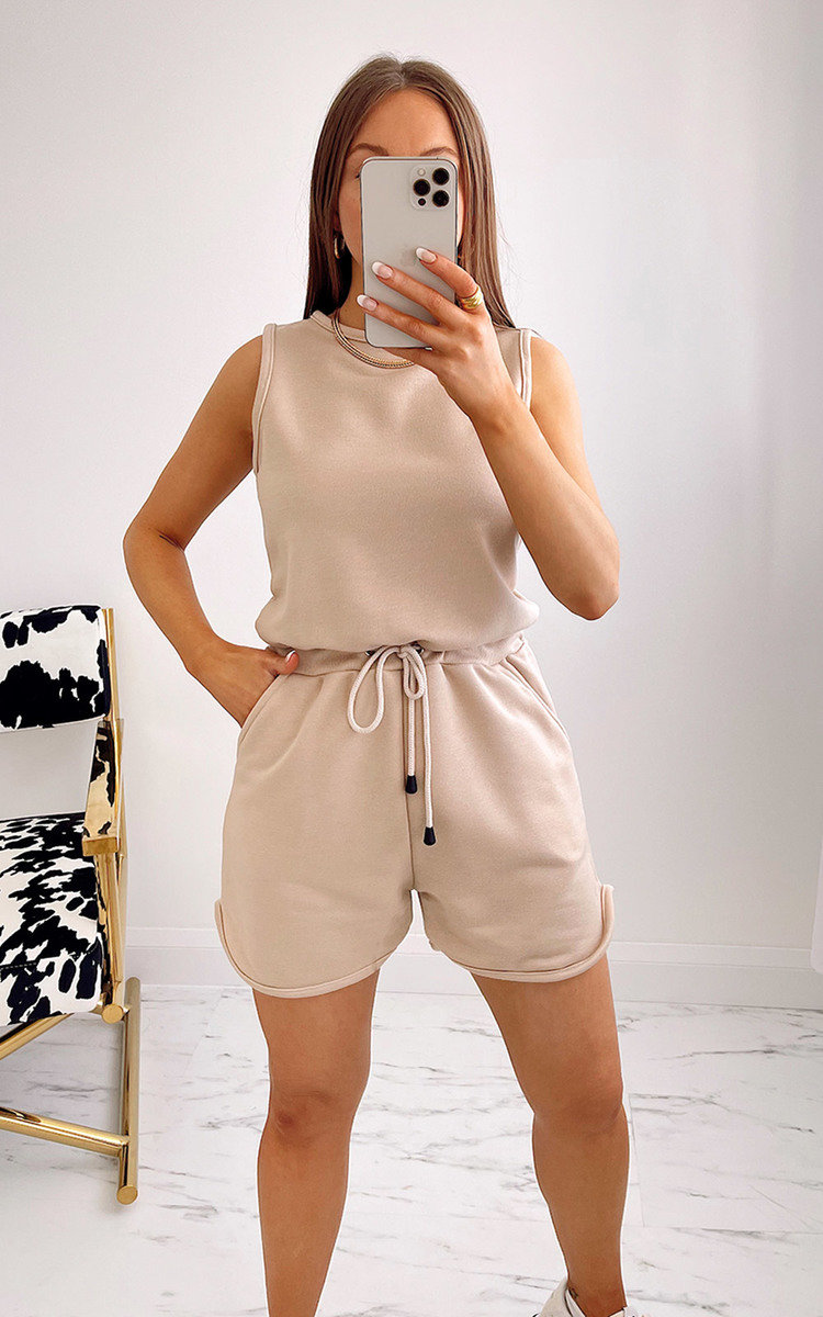 Delta Tie Waist Playsuit Thumbnail Delta Tie Waist Playsuit Thumbnail