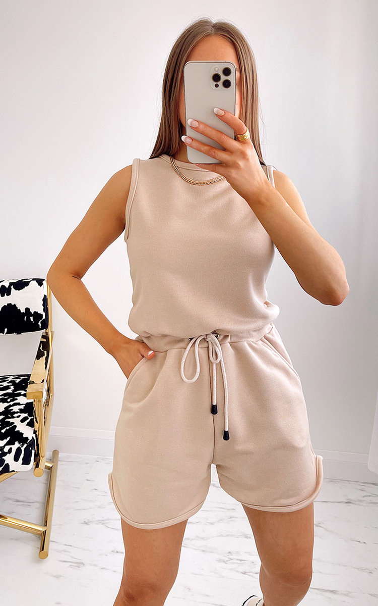 Delta Tie Waist Playsuit Thumbnail Delta Tie Waist Playsuit Thumbnail