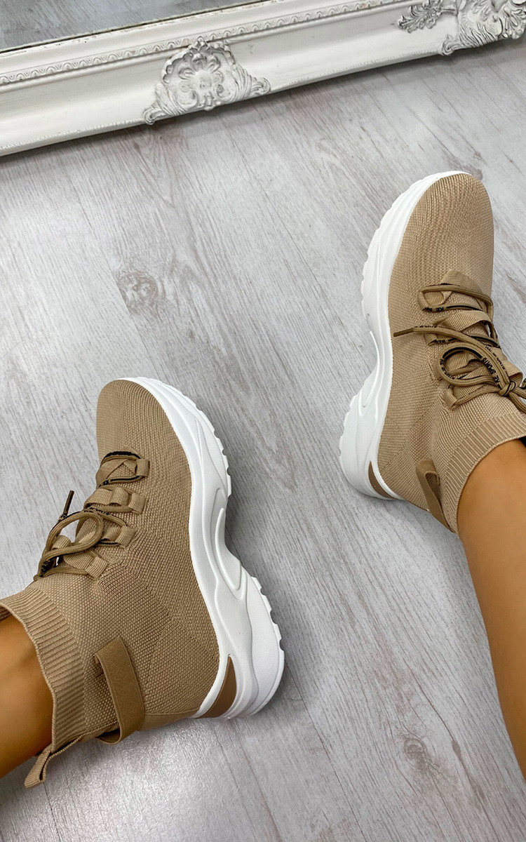 Dezi Lace Up Sock Trainer Thumbnail Dezi Lace Up Sock Trainer Thumbnail