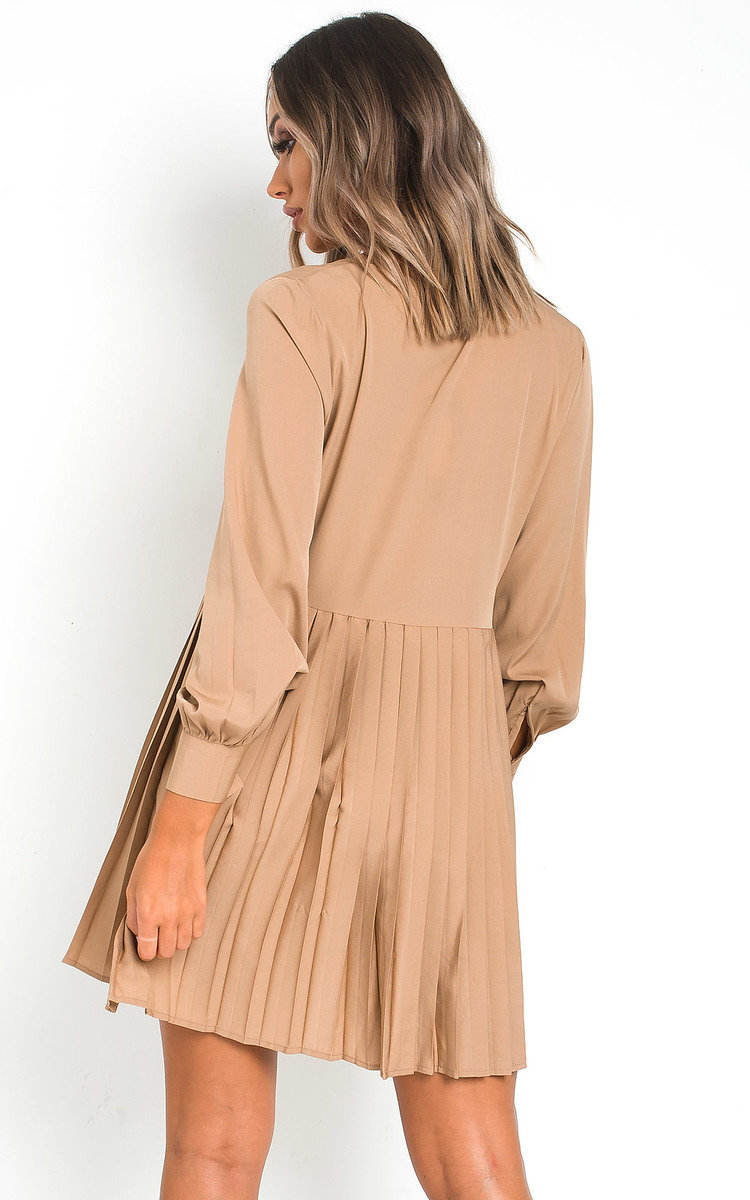 Diana Pleated Shirt Dress Thumbnail