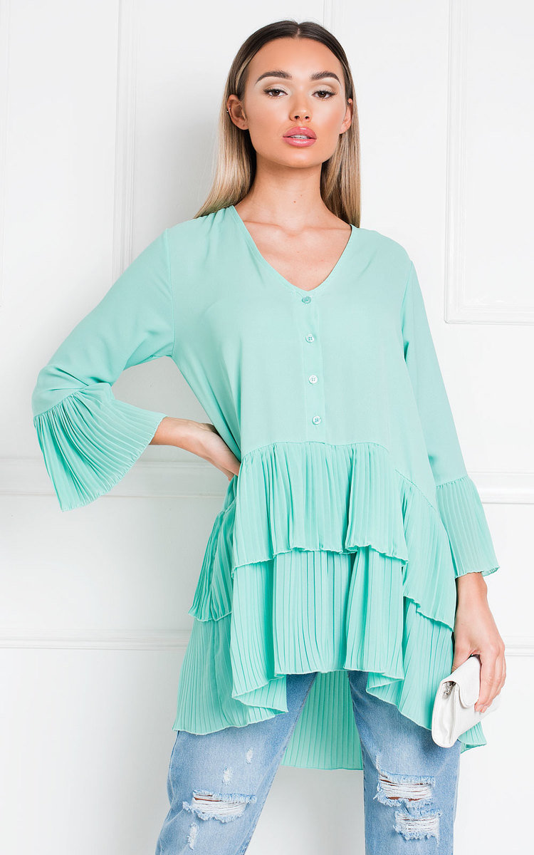 Diana Pleated Shirt Dress Thumbnail