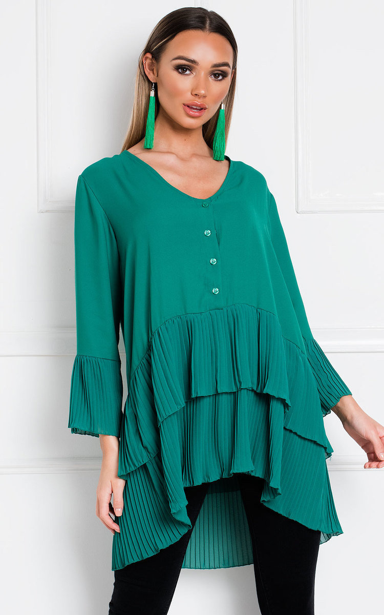 Diana Pleated Shirt Dress Thumbnail