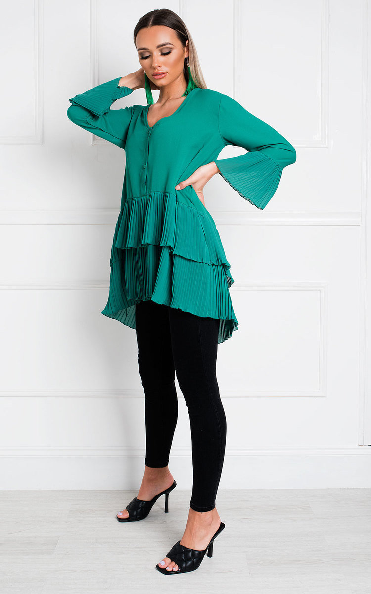 Diana Pleated Shirt Dress Thumbnail Diana Pleated Shirt Dress Thumbnail