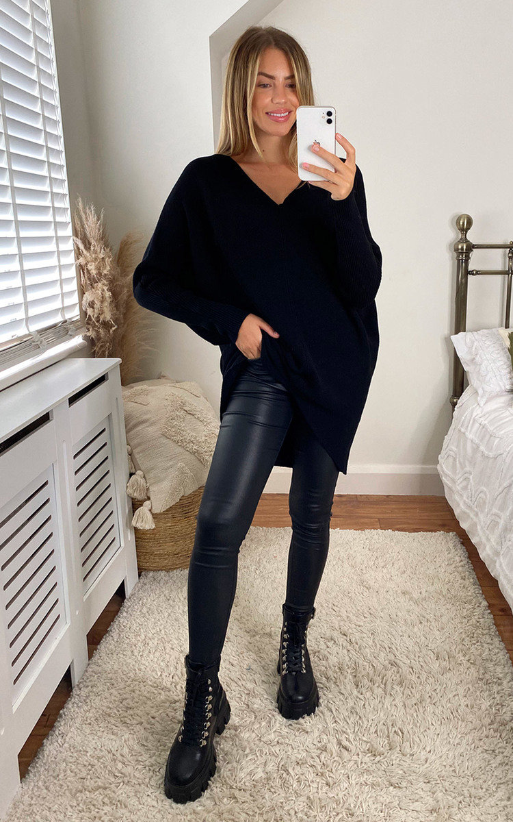 Didi Open Back Knitted Longline Jumper Thumbnail Didi Open Back Knitted Longline Jumper Thumbnail