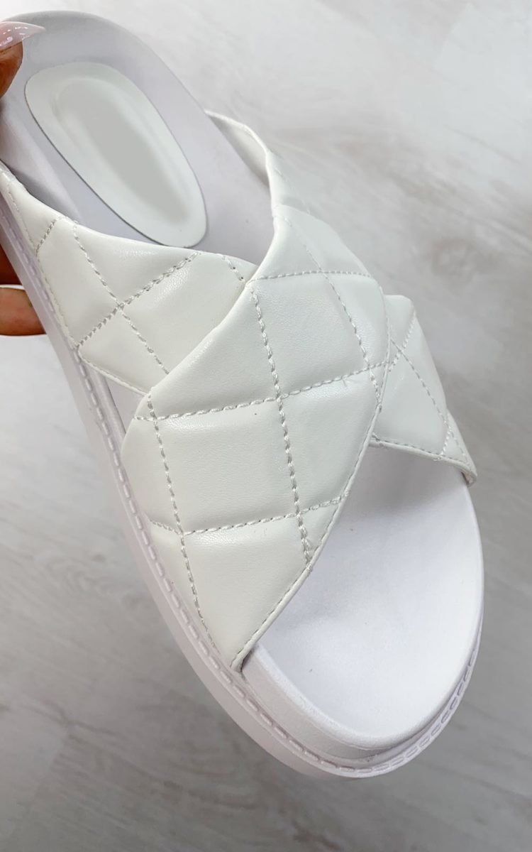 Dills Quilted Crossover Sandals Dills Quilted Crossover Sandals