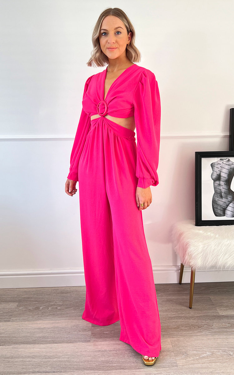Dion Wide Leg Jumpsuit Thumbnail Dion Wide Leg Jumpsuit Thumbnail