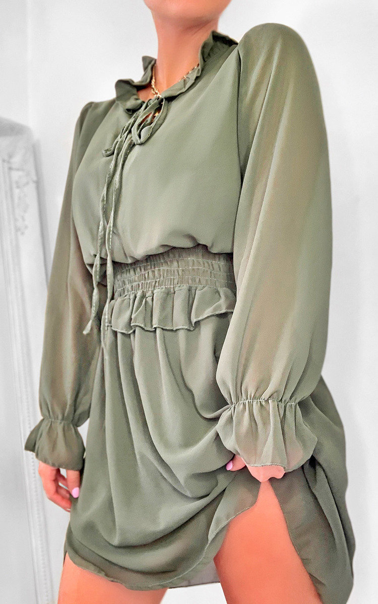 Dionne Frill Mini Dress Thumbnail Dionne Frill Mini Dress Thumbnail
