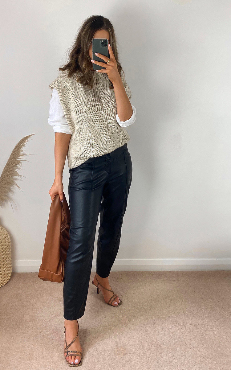 Dionne Sleeveless Knitted Vest Dionne Sleeveless Knitted Vest