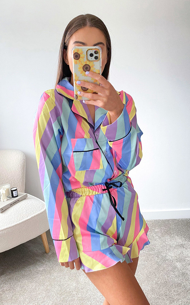 Dory Striped Pyjama Co-ord  Thumbnail