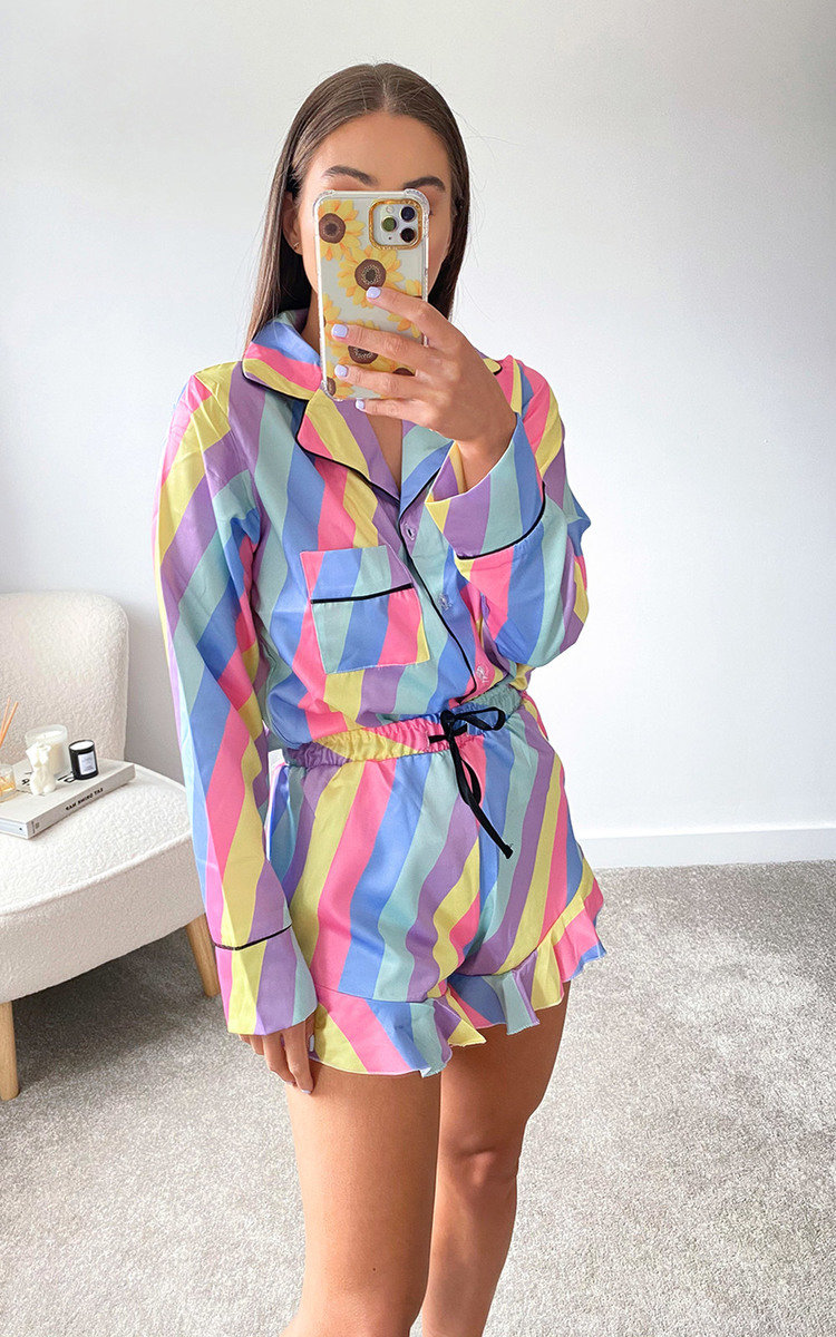 Dory Striped Pyjama Co-ord  Thumbnail