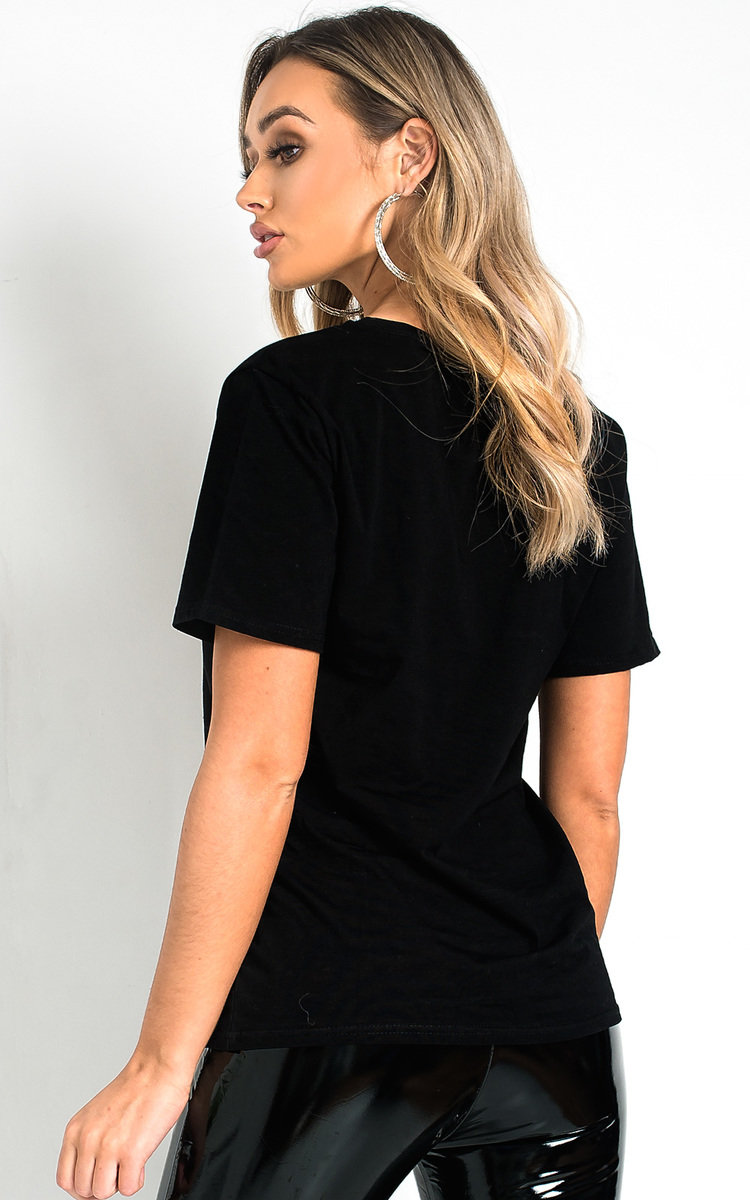 Dream Slogan Sequin Embellished Top Thumbnail Dream Slogan Sequin Embellished Top Thumbnail