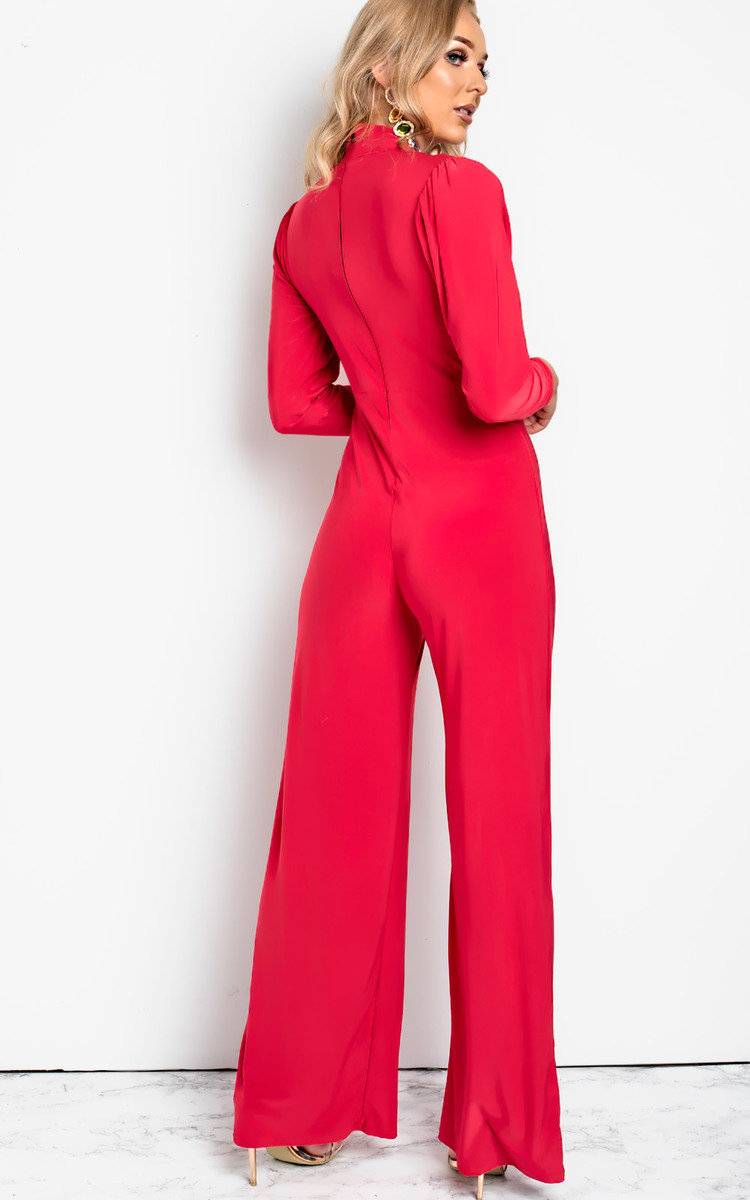 Effie Cut Out Wide Leg Jumpsuit Thumbnail Effie Cut Out Wide Leg Jumpsuit Thumbnail