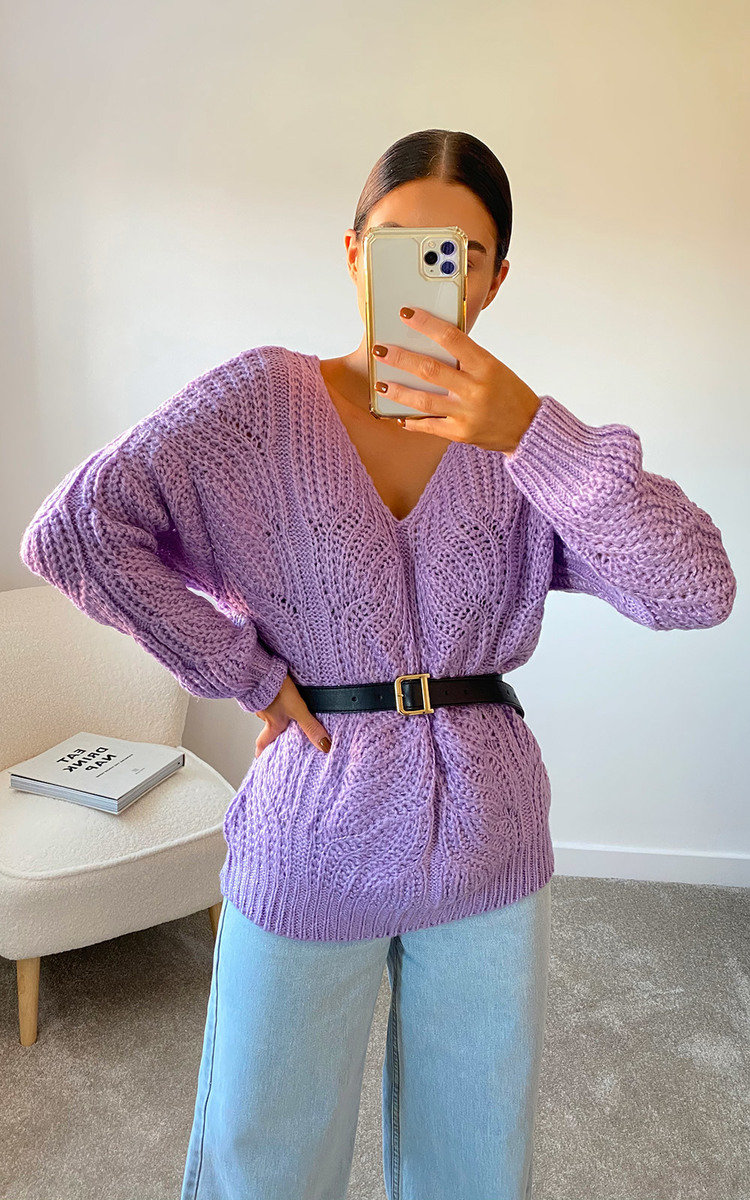 Effie Oversized Knitted Jumper Thumbnail Effie Oversized Knitted Jumper Thumbnail
