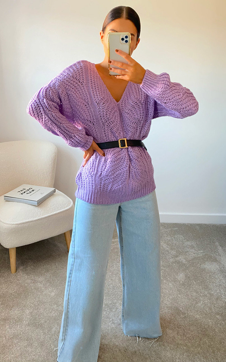Effie Oversized Knitted Jumper Thumbnail Effie Oversized Knitted Jumper Thumbnail