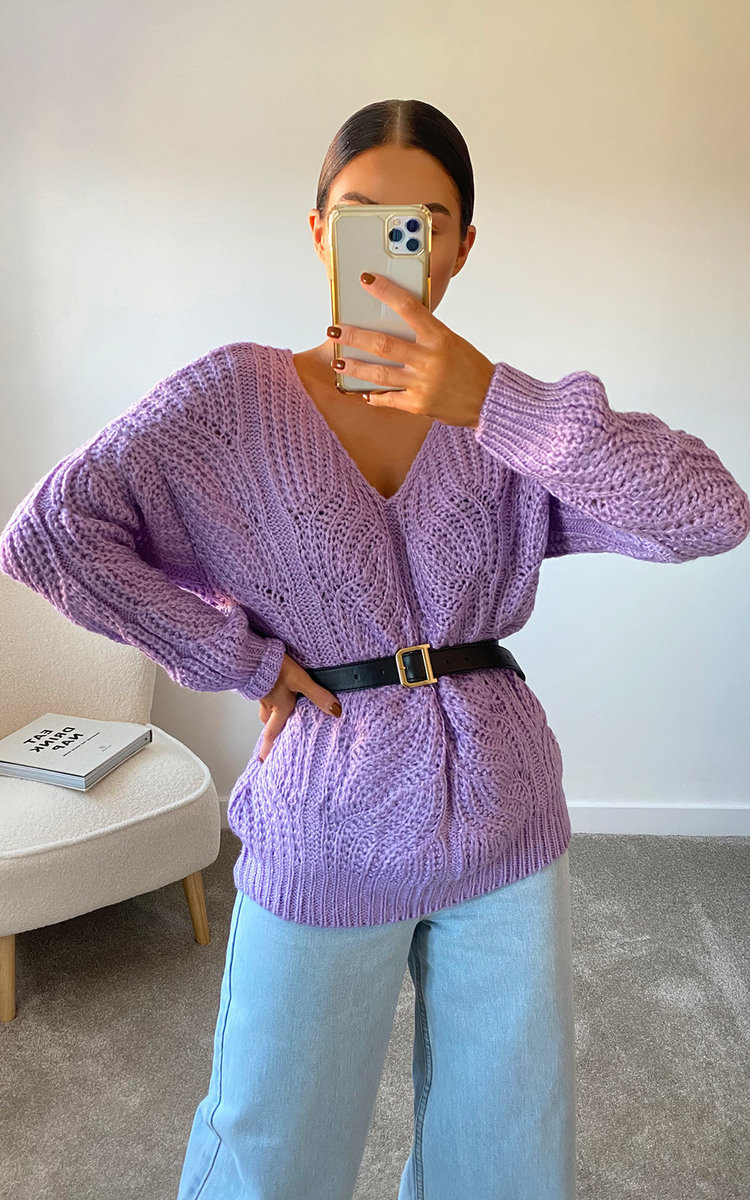 Effie Oversized Knitted Jumper