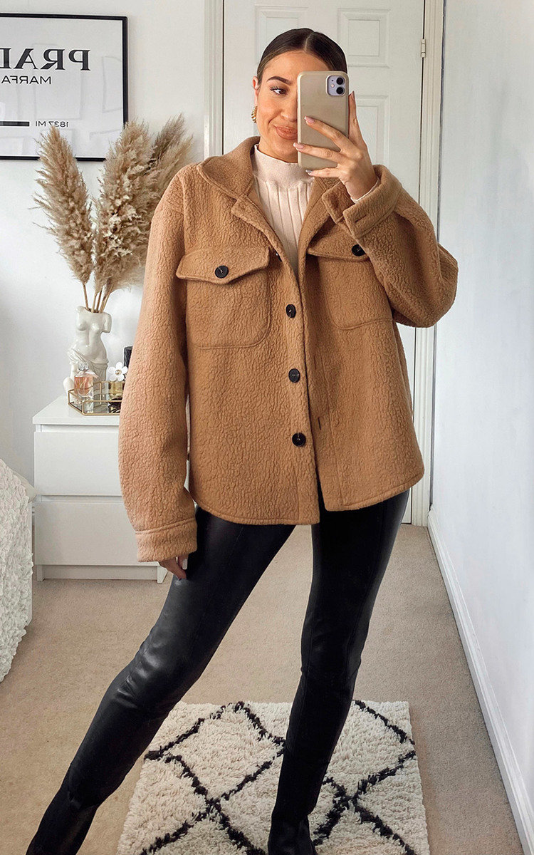 Eilidh Button Down Boxy Jacket Thumbnail