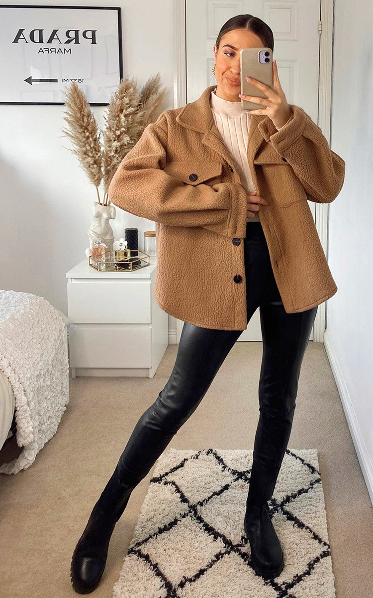 Eilidh Button Down Boxy Jacket Thumbnail Eilidh Button Down Boxy Jacket Thumbnail