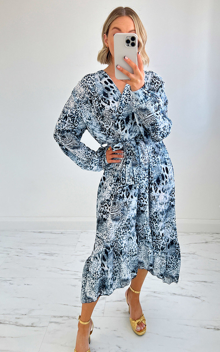 Florence Printed Midi Dress Thumbnail Florence Printed Midi Dress Thumbnail