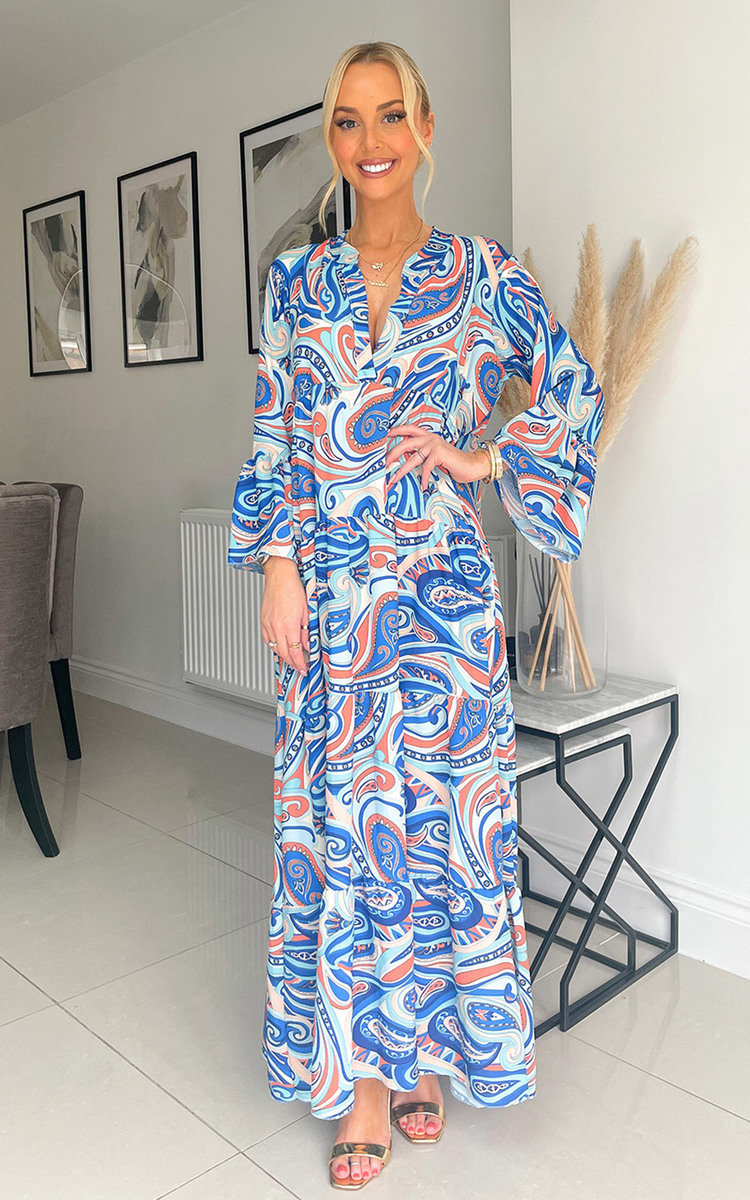 Eliana Printed Maxi Dress Eliana Printed Maxi Dress
