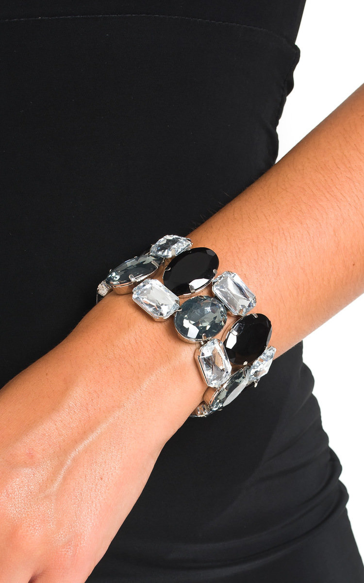 Eliza Diamante Statement Bangle Eliza Diamante Statement Bangle