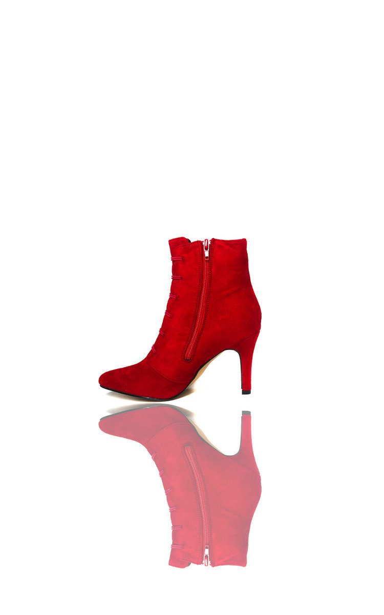 Ella Corset Lace Up Heeled Boots Thumbnail Ella Corset Lace Up Heeled Boots Thumbnail