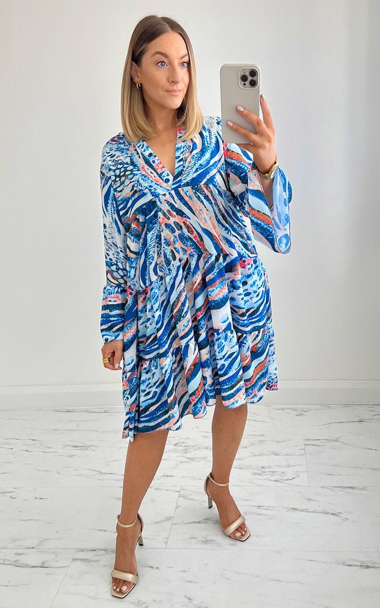 Elysia Tiered Midi Dress Elysia Tiered Midi Dress