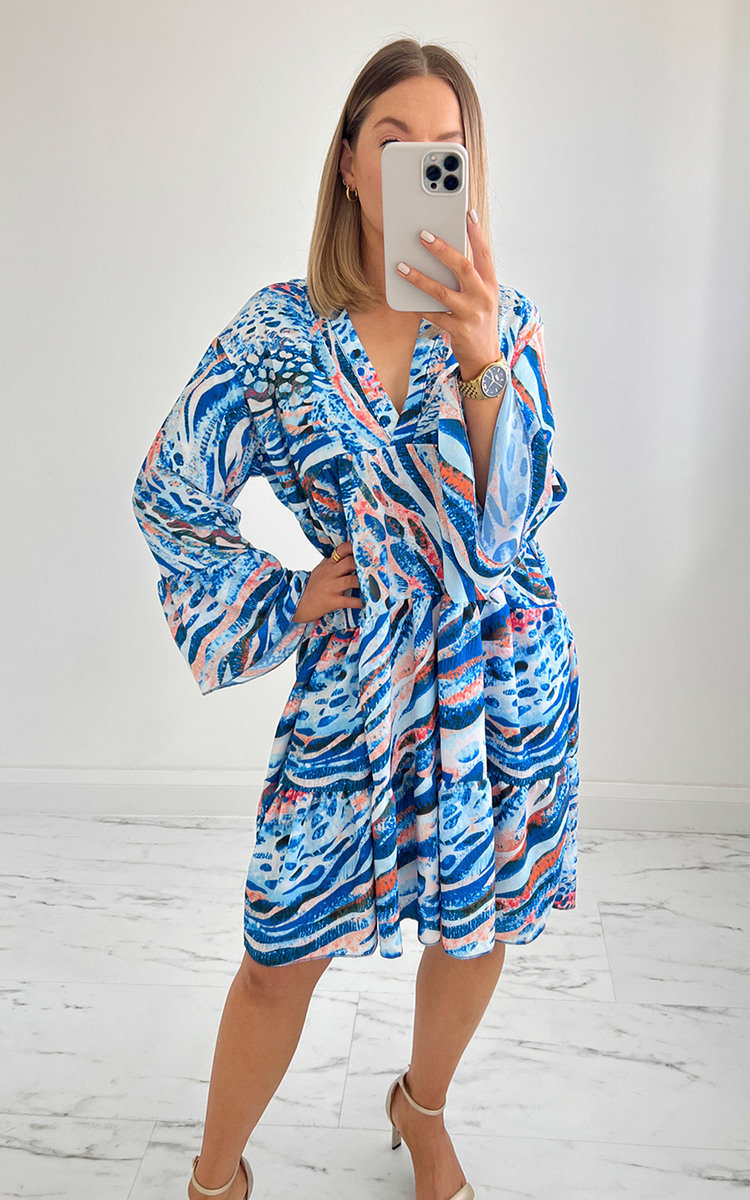 Elysia Tiered Midi Dress Thumbnail Elysia Tiered Midi Dress Thumbnail